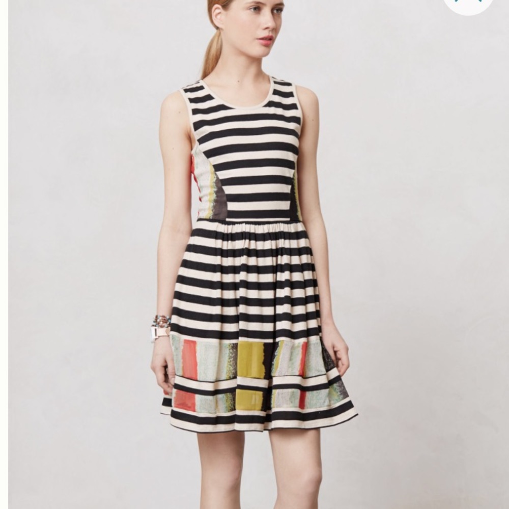 Anthropologie Modern Composition Dress